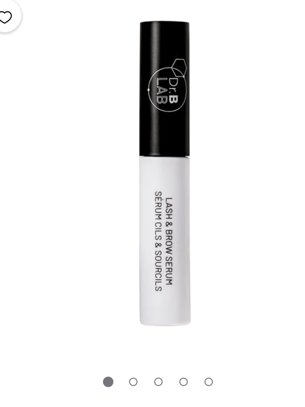 Dr. Brandt Lash & Brow Serum — White and Black